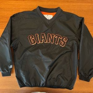 KIDS SAN FRANCISCO GIANTS WINDBREAKER SIZE M